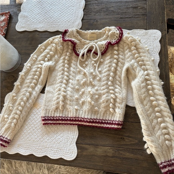 ♥️ DOEN Valentina Sweater/EUC/XS (can fit a small as well) - Picture 5 of 13